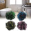 4Pcs Double Color Bath Balls Mesh Pouf Assorted Color Soft Shower Use 8