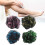 4Pcs Double Color Bath Balls Mesh Pouf Assorted Color Soft Shower Use 10