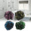 4Pcs Double Color Bath Balls Mesh Pouf Assorted Color Soft Shower Use 2