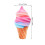 Cuscino Peluche A Forma Gelato Per Decorazione 2