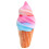 Cuscino Peluche A Forma Gelato Per Decorazione 6