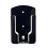 Air Conditioner Controller Storage Box Wall-Mount-Black L 1