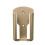 Media Storage Box Case Air Conditioner Remote Control-Gold S 1