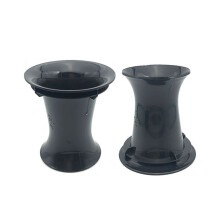 99x 82mm Black Plastic Speaker Port Tube Subwoofer Bass-Black