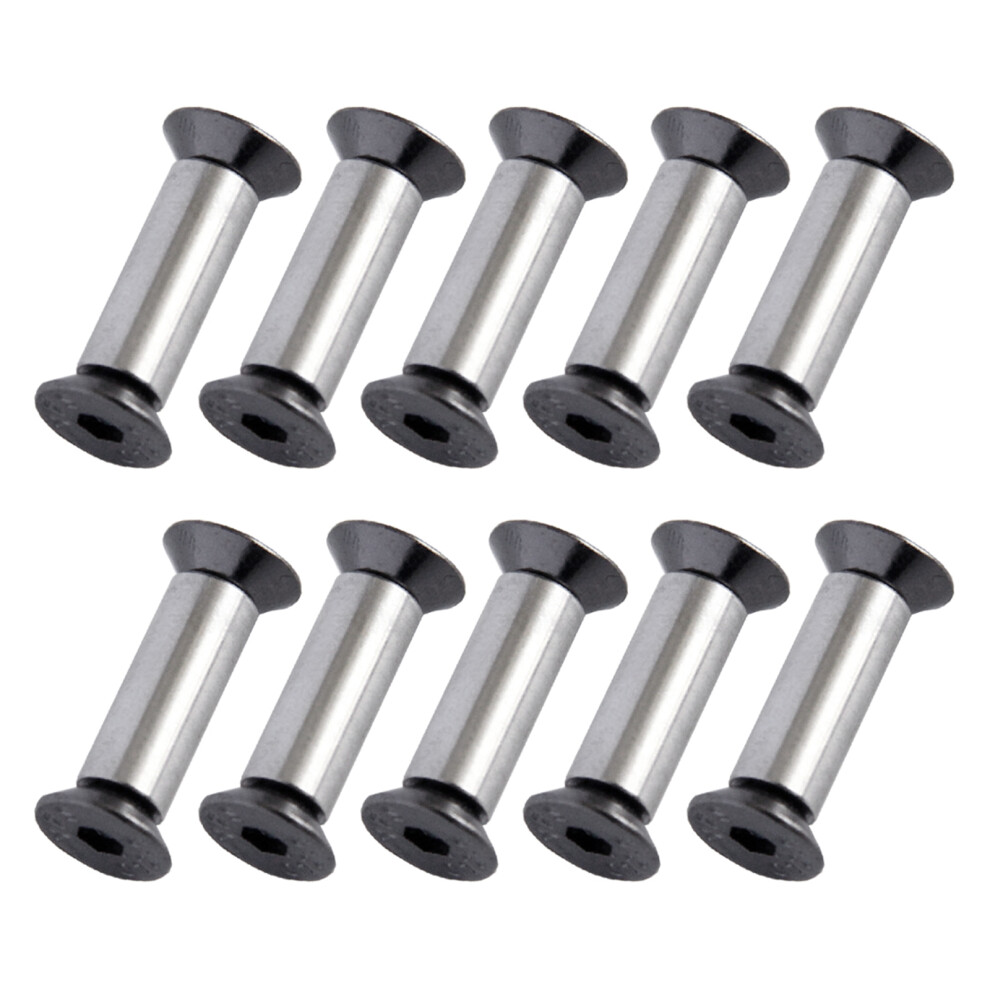 10Pieces Yfs Flat Hex Head Screws Handle Bolt Rivets Suitable 7709000028153
