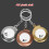 Small Tape Measure Keychain Mini Measuring Tape-bronze 7