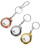 Small Tape Measure Keychain Mini Measuring Tape-bronze 4