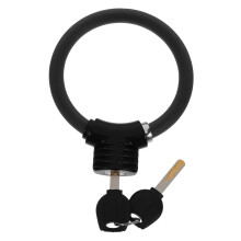 Bike Lock Key Cable For Bicycle And Motorcycle Helmet Reusable