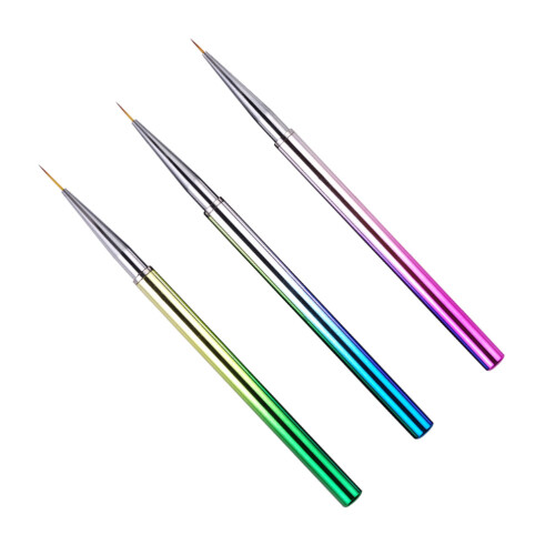 3 Pezzi Per Nail Art A Punta Sottile Strumenti Manicure
