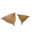 2Pcs Khaki PU Storage Trays Desktop Coin Key Tray 5