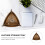 2Pcs Khaki PU Storage Trays Desktop Coin Key Tray 10