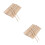 400 Legno 15X0,5 Cm per Torte, e Bouquet 6