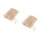 400 Legno 15X0,5 Cm per Torte, e Bouquet 8