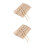400 Legno 15X0,5 Cm per Torte, e Bouquet 5