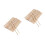 400 Legno 15X0,5 Cm per Torte, e Bouquet 4