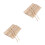 400 Legno 15X0,5 Cm per Torte, e Bouquet 9