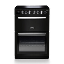 Rangemaster Professional Plus 60 PROPL60EIBL/C Electric Cooker with Induction Hob - Black / Chrome