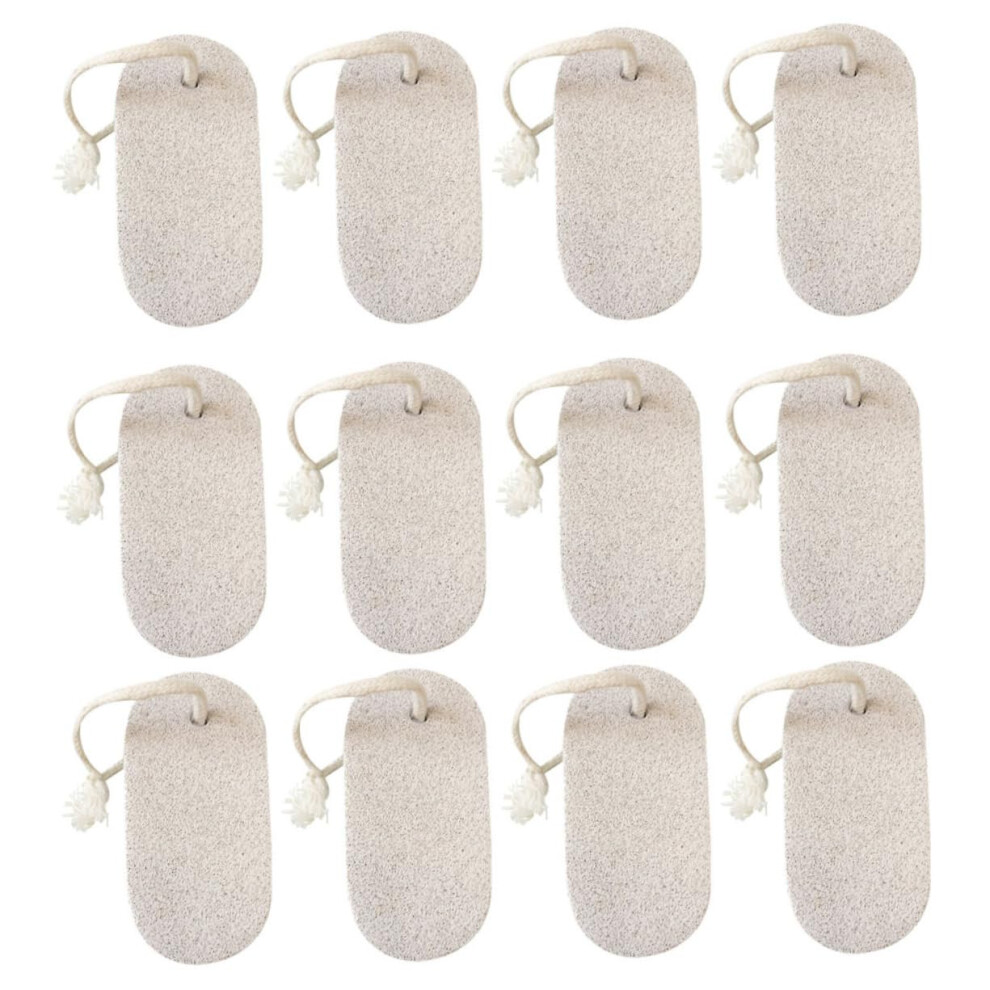 Volcanic Pumice Stone Foot Files 20 Piece Set, Exfoliating Callus Remover For Bathing And Pedicure, Men And Women