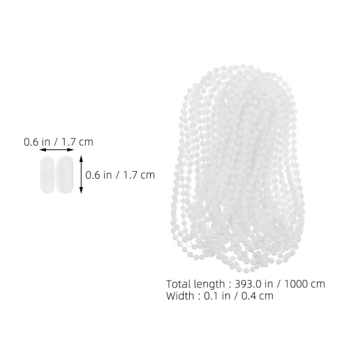 2set Beaded Chain Cord Replacement Parts For Roller Blinds Easy Multiroom Use Decorative 2