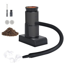 Food Smoker Handheld Wood Smoke Infuser For Sous Vide Meat Salmon Cocktails Cheese Oak Chips Included