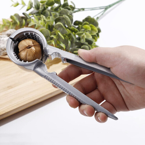Nut Sheller Clip Aluminum Alloy Clamp Plier Cracker Sheller For Almonds Walnuts Hazelnuts Kitchen Tool 1
