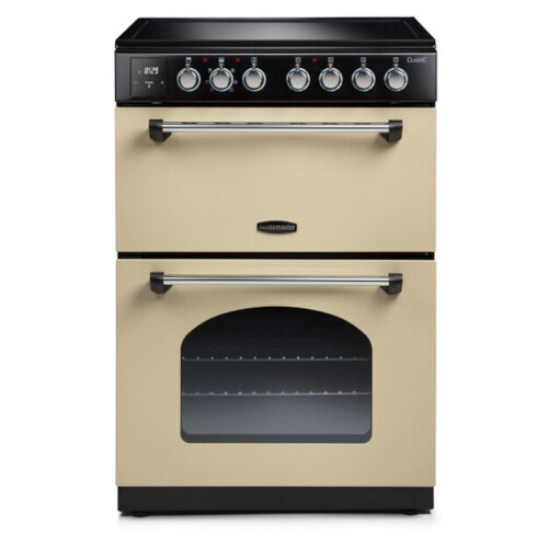 Rangemaster Rangemaster Classic 60 CLA60ECCR/C Electric Cooker with Ceramic Hob - Cream / Chrome