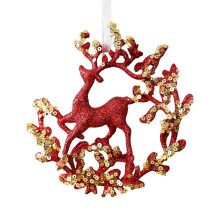 Weather proof Acrylic Snowflake Hanging Ornament-Garland Elk