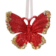 Festival Shatterproof Snowflake Ornament Portable-Butterfly