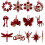 Sequins Velvety Snowflake//Deer/Butterfly-Exploding Star 2