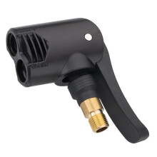 Dual Head Bike Track Pump, Valve Adapter And Multi-Use Connector Head, Schrader And Presta Compatible Replacement