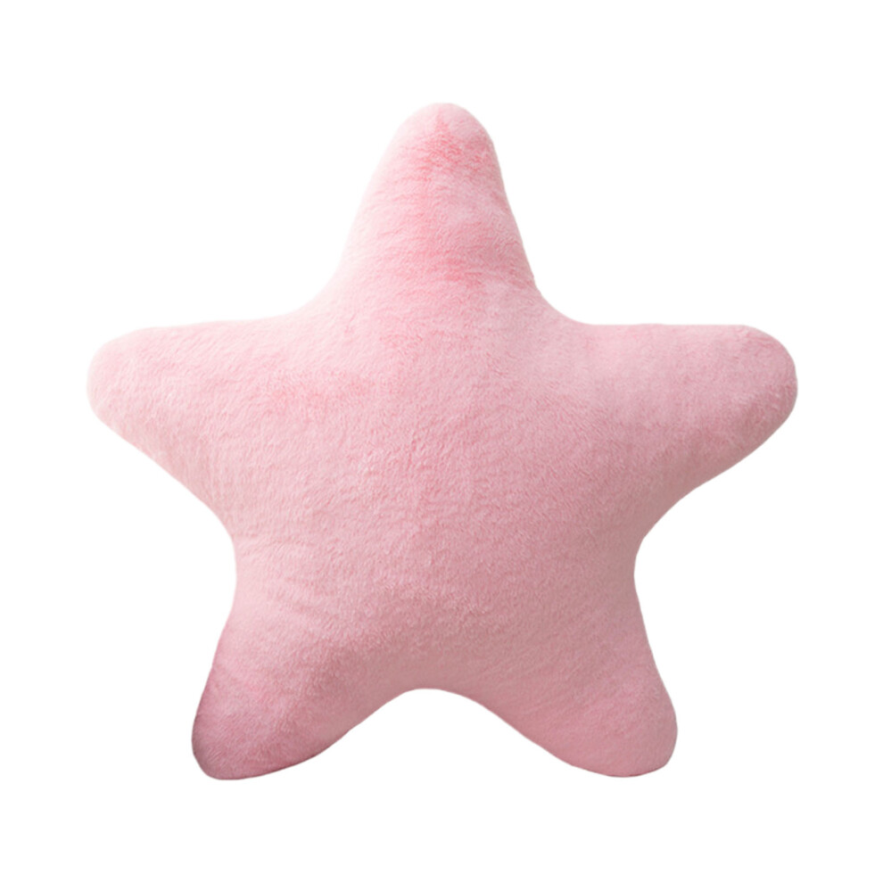 Cute Star Plush Toy Throw Pillow Multiuse Living Room-Pink
