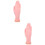 2 Pezzi Manichino Flessibile Per Unghie 9