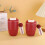 304 Food Grade Thermal Coffee Cup With Cute-Black solid color 4