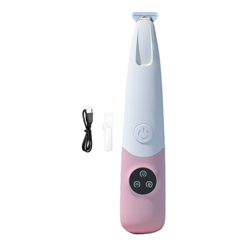 Small Blade Dog Cats Paws Trimmer Cordless-Lightpink