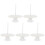 5 Set Supporti Per Torte Base Albero In 2