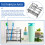 1Toothbrush Toothpaste Rack Roestvrij Staal Met Antislip 11