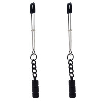 Metal Nipple Clamps Adjustable Non-Piercing Nipple Grips Exotics Nipple Weight Clip for Women Nipple Toy
