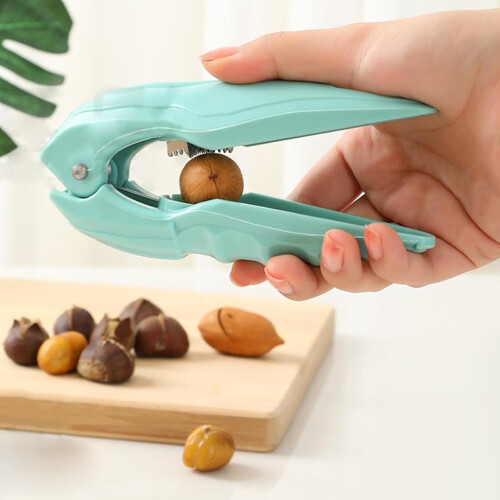 Chestnut Clip Walnut Pliers Nut Crackers Sheller Nut Opener Kitchen Tool Blue 1