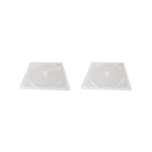CD Cases 2 Sets Of 10-Piece Clear CD Cases For CDs And DVDs Waterproof Portable Replacement