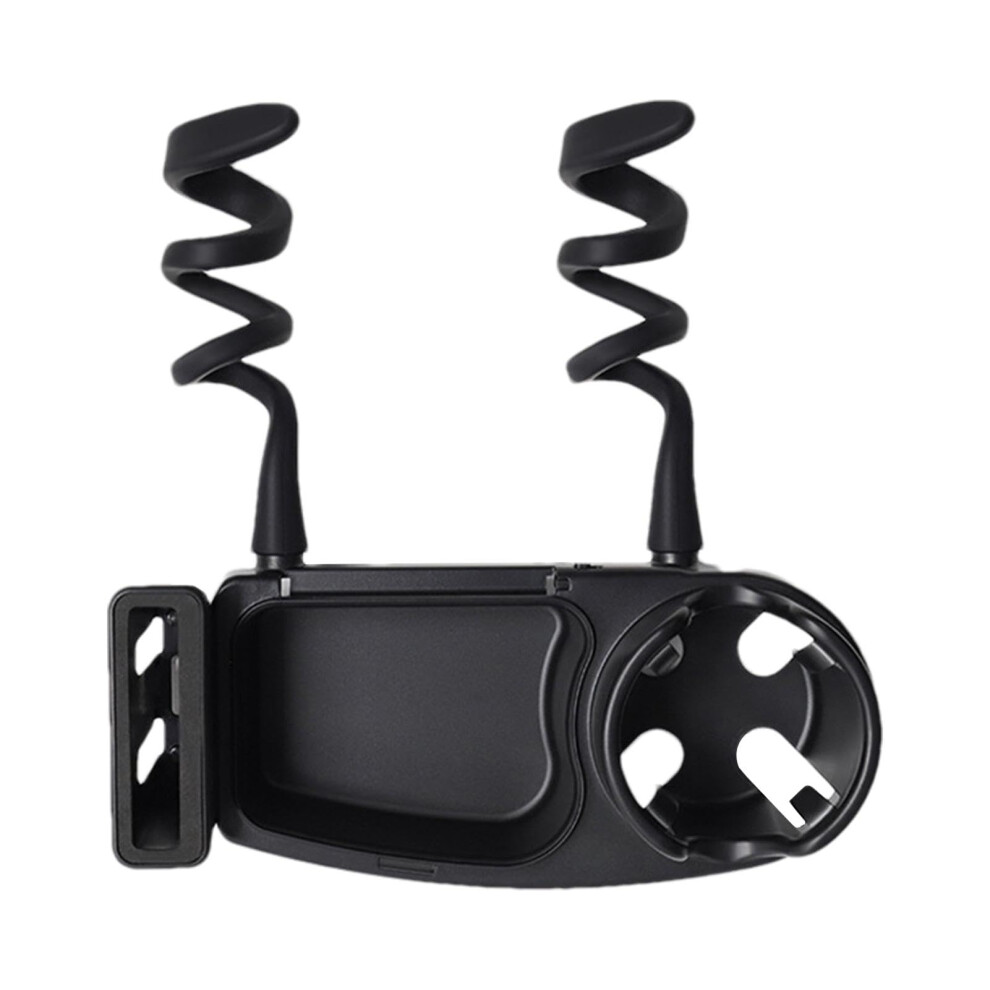 Snack Tray for Pushchairs Carseat Compatible Multifunction Baby Feeding Tray Sturdy Flexible Organizer With Cup Holder