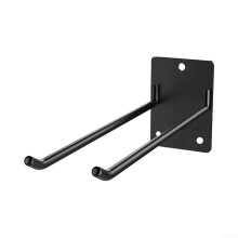 Wall Mounted Tool Organizer 2 Pcs Steel Garage Storage Hanger For Garden Tools