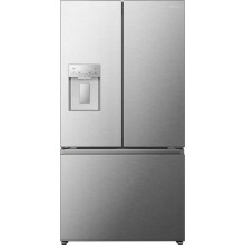 Hisense American Fridge Freezer - Stainless Steel - E Rated