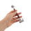 3D Gezichts Massageroller Gua Sha Tool RVS Koelend Anti-Aging 4