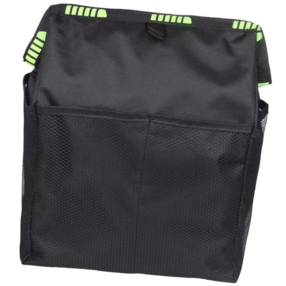 Car Backseat Organizer Large Capacity Storage Bag Easy To Install With Multiple Pockets For Trash And Snacks 9393856349616