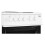Beko Beko 50cm Electric Cooker with Solid Plate Hob - White - A Rated 3