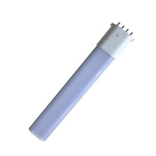 4 Pin LED Bulb Tube Lamp Aluminum Housing, Commercial Light, 8W, 2G7/2GX7, 85-265V, Warm White, Horizontal Plug