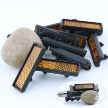 24 Piece Bicycle Pedal Reflectors Kit With Rear Reflector Includes 4 Rear Reflectors For Enhanced Night Safety