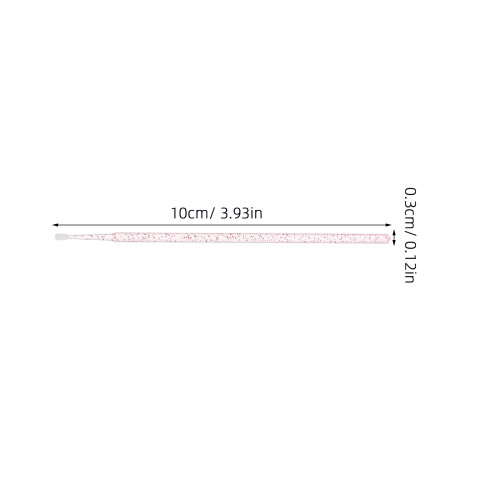 1 Set Micro Applicator Brush: Wegwerp Lippenborstel Katoenen Tip 2