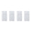 4 Stuks Wasmiddel Draagbaar Opvouwbaar Antislip Wasplank 4