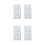 4 Stuks Wasmiddel Draagbaar Opvouwbaar Antislip Wasplank 6